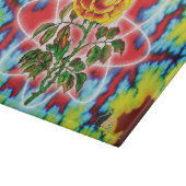 Rad Rad Rose Schneidebrett (Ecke)