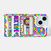 Rad Retro 80er Hits Mix-Tape Case-Mate iPhone Hülle (Rückseite (Horizontal))