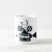Rad Roll Film Art Kaffeetasse (Mittel)