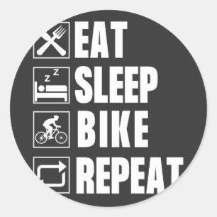 RAD RUNDER AUFKLEBER