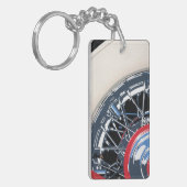 Rad Schlüsselanhänger (Vorderseite links)