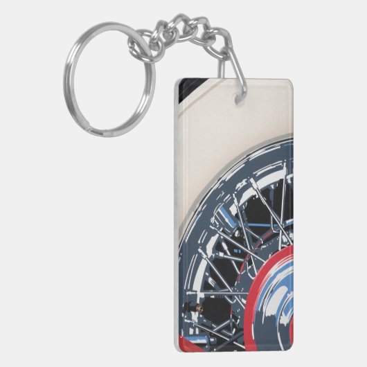 Rad Schlüsselanhänger (Vorderseite links)