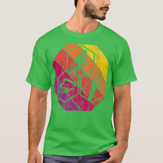 Rad schwimmen und Rennen für Triathlon-Athleten T-Shirt