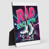 RAD SINCE BIRTH -  Roller Skates & Joyful Energy Fotoplatte (Seite)