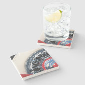 Rad Steinuntersetzer (Seitenansicht)