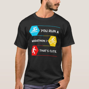 Rad Swim Rafting Triathlete T-Shirt