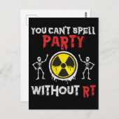 Rad Tech Humor Funny Xray Radiologist Postkarte (Vorne/Hinten)