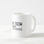 Rad Tech In Progress Radiology Tech Technologist Kaffeetasse (VorderseiteRechts)