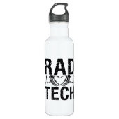 Rad Tech Medicine Technologist Xray Radiology Tech Edelstahlflasche (Vorderseite)