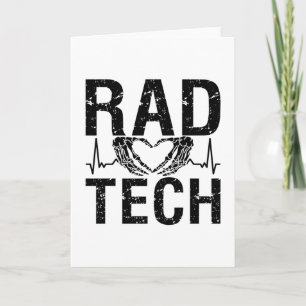 Rad Tech Medicine Technologist Xray Radiology Tech Karte
