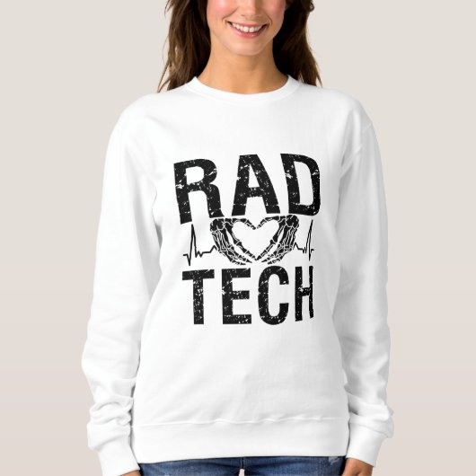 Rad Tech Medicine Technologist Xray Radiology Tech Sweatshirt (Vorderseite)
