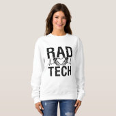 Rad Tech Medicine Technologist Xray Radiology Tech Sweatshirt (Vorne ganz)