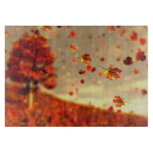 Rad the Oktober Breeze Cutting Board Schneidebrett (Vorderseite)