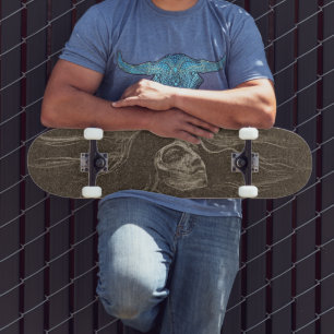Rad the Waves of Liebe - Edvard Munch Skateboard