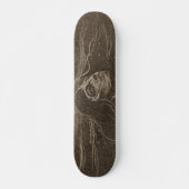 Rad the Waves of Liebe - Edvard Munch Skateboard (Vorne)