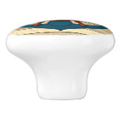 Rad-Tür-Rutschschraube/Knöpfe Keramikknauf (Seitenansicht)