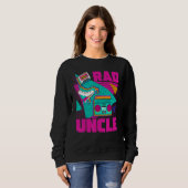 Rad Uncle 90s Aesthetic Nostalgia 1990's Retro Unc Sweatshirt (Vorne ganz)