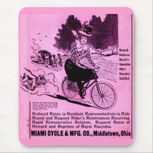 Rad und Racyyycess der 1890er Jahre Mousepad
