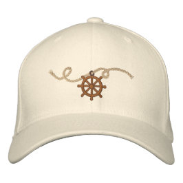 Rad und Seil Bestickte Baseballkappe