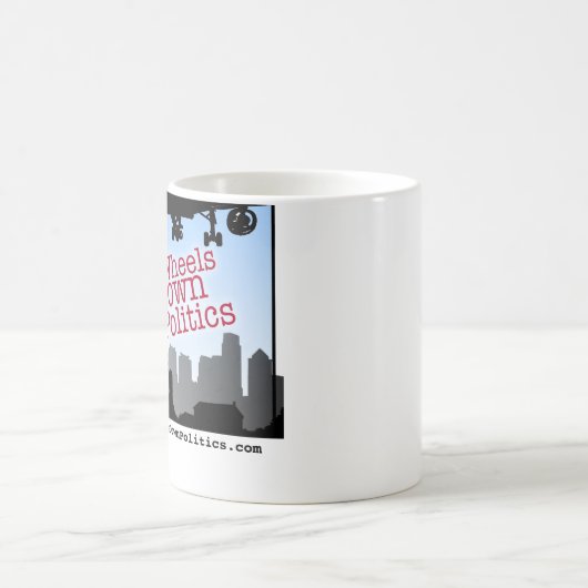 Rad-unten Politikkaffee-Tasse Kaffeetasse (Mittel)