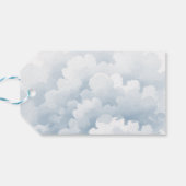 Rad up Teddy Bear Airplane Babydusche Geschenkanhänger (Rückseite Horizontal)