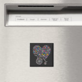 Rad vieler Leben Magnet (In Situ (Geschirrspüler))