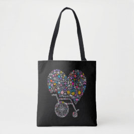 Rad vieler Leben Tasche