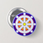 Rad von Dharma Button (Vorne & Hinten)