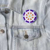 Rad von Dharma Button (Beispiel)