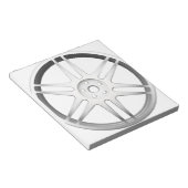 Radabdeckung Notizblock (angewinkelt)