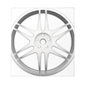 Radabdeckung Notizblock (Vorderseite)