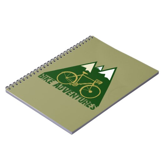 Radabenteuer - Fahrräder Notizblock (Linke Seite)