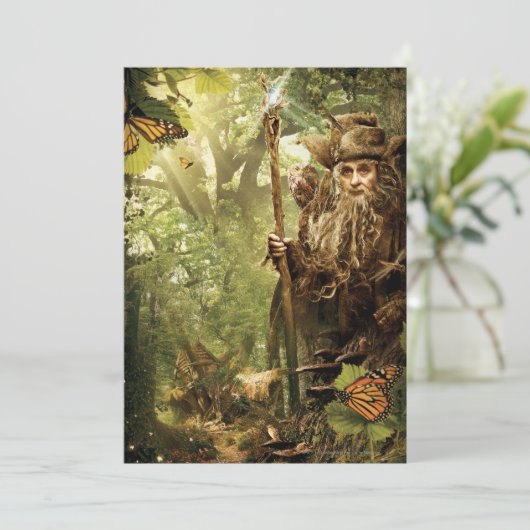 RADAGAST™ im Wald Einladung (Stehend Vorderseite)