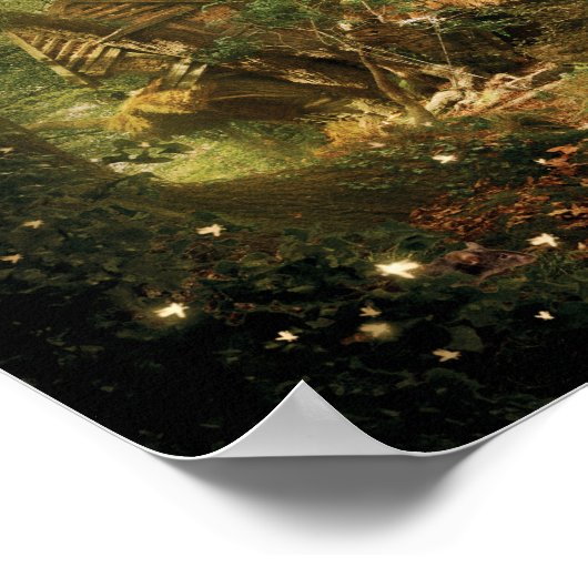 RADAGAST™ im Wald Poster (Ecke)