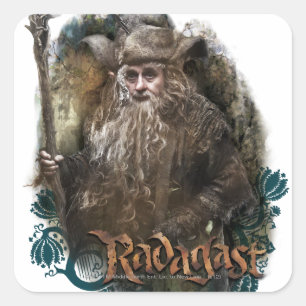 RADAGAST™ mit Namen Quadratischer Aufkleber