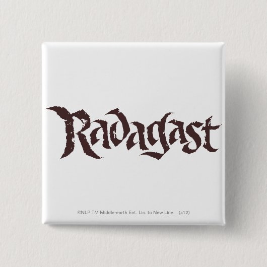 RADAGAST™ Name Solid Button (Vorderseite)