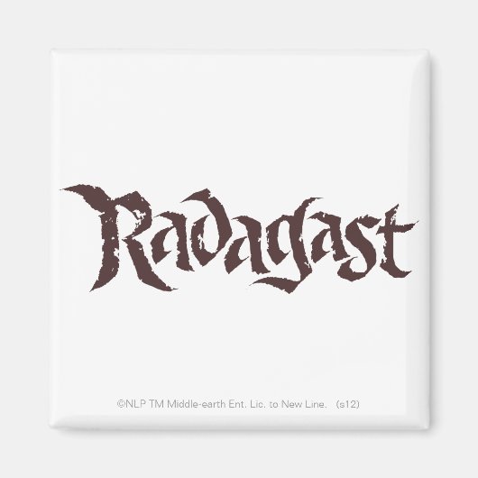 RADAGAST™ Name Solid Magnet (Vorne)