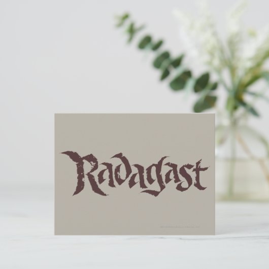 RADAGAST™ Name Solid Postkarte (Stehend Vorderseite)