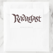 RADAGAST™ Name Solid Rechteckiger Aufkleber (Tasche)
