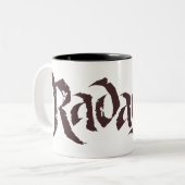 RADAGAST™ Name Solid Zweifarbige Tasse (Vorderseite Links)
