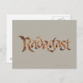 RADAGAST™ Name Textured Postkarte (Vorne/Hinten)
