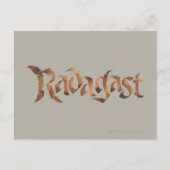 RADAGAST™ Name Textured Postkarte (Vorderseite)