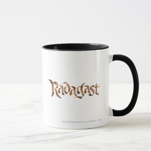 RADAGAST™ Name texturiert Tasse (Rechts)
