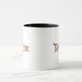 RADAGAST™ Name texturiert Tasse (Zentrum)