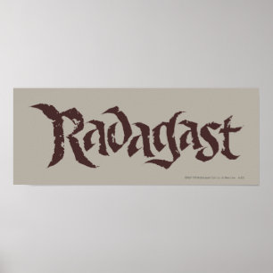RADAGAST™ Namenskörper Poster