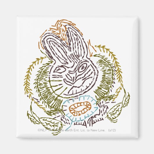 RADAGAST™ Stickerei Magnet (Vorne)