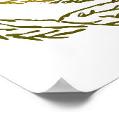 RADAGAST™ Stickerei Poster (Ecke)