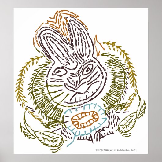 RADAGAST™ Stickerei Poster (Vorne)