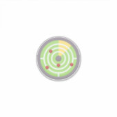 Radar Aufkleber (Vorderseite)