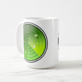 Radar-Bereich Kaffeetasse (Vorderseite Links)